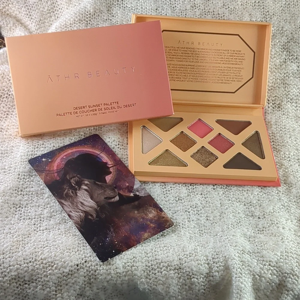 ĀTHR BEAUTY Desert Sunset Eyeshadow Palette, 10x 1.25g/0.04oz